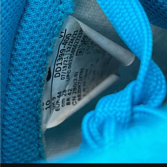 Nike Dunk High Laser Blue Sz10 Mens - Picture 7 of 9